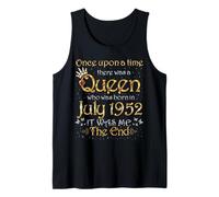 Once Upon A Time There Was A Queen Was Born In July 1952 Tank Top