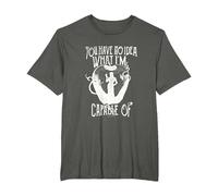 Once Upon a Time What I'm Capable of T-Shirt, Men's Big and Tall, Asphalt Grey, 5X Tall