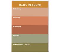Once Upon a Tuesday A5 Colour Block Daily Planner Pad