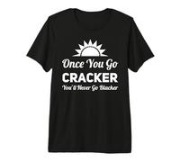 Once You Go Cracker: BWWM Interracial Romance & Dating Humor Premium T-Shirt