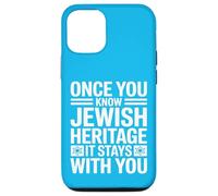 Once You Know Jewish Heritage It Stays With You Case for iPhone 12/12 Pro