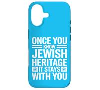 Once You Know Jewish Heritage It Stays With You Case for iPhone 17