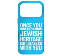 Once You Know Jewish Heritage It Stays With You Case for iPhone 17 Pro
