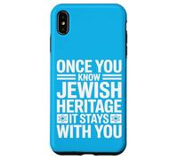 Once You Know Jewish Heritage It Stays With You Case for iPhone XS Max