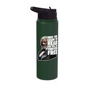Once You Learn to Read Frederick Douglass Stainless Steel Insulated Water Bottle