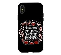 Once You Love Japan There Is No Going Back Travel Japanese Case for iPhone X/XS