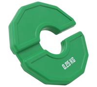 Onchdbfhuu 1 Pc Gym Micro Plates Dumbbell Fractional Weight Plate Rubber Fractional Weight Plates Add-on Change Green 0.25KG