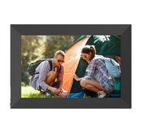 Onchdbfhuu 10.1 Inch Photo Frame WiFi 10.1 Inch 1280x800 IPS Touch Screen 16GB Storage Auto-Rotate Wall Mountable UK Plug