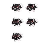 Onchdbfhuu 100 Pcs Black 2-Wired 1x AA Battery Case Box Holder