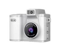 Onchdbfhuu 1080P Retro Digital Camera Portable Mini LED Fill Light Video Recorder 0.96" IPS Screen