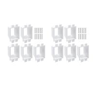 Onchdbfhuu 10PCS -2 Electrical Outlet Box Extenders with 20PCS Screws, 1-Gang Box Extender Single Gang Box Extender