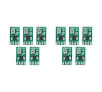 Onchdbfhuu 10PCS 30-1500MA Adjustable Constant Current LED Driver DC 3.3V 3.7V 4.2V 5V PWM Control Board Power Module