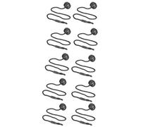 Onchdbfhuu 10Pcs Hatchback Parcel Shelves Trunk Lid Back Shelf String Holding Strap Rope Small Ball for Golf 6 R20 Mk5