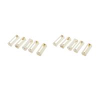 Onchdbfhuu 10Pcs Round 3x 1.5V AAA Battery Holder Case Box Container White