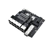 Onchdbfhuu 10port Switch Module 10/100/1000M 802.3at/Af Poe In/Out 48v Switch Board 10port Module