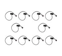 Onchdbfhuu 10X 24-Pin Female ATX PSU PC Power Supply Tester Up Jumper Cable with ON/OFF Switch,50cm