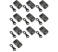 Onchdbfhuu 10X AV to VGA Adapter VGA Converter PC Composite S-Video AV Input to PC VGA LCD Output Converter Switch Box