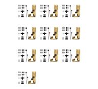 Onchdbfhuu 10X for Bamboo Lab DIY 3D Printing Wireless Mouse Kit Model 002 Computer Mouse Components with Printer Parts