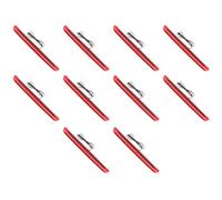 Onchdbfhuu 10X Universal Car Motorcycle Red 12V 20 LED 3RD High Mount Brake Tail Stop Light