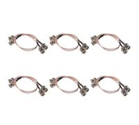 Onchdbfhuu 12Pcs 3G HD SDI Cable BNC Cable 30cm 75 Ohm for Cameras Video Equipment Supports HD-SDI 3G-SDI 4K 8K