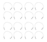 Onchdbfhuu 16Pcs 3G HD SDI Cable BNC Cable 30cm 75 Ohm for Cameras Video Equipment Supports HD-SDI 3G-SDI 4K 8K Video Cable