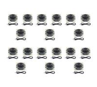Onchdbfhuu 18Pcs Camera Module 100 Degree OV9732 2M Cable 1280x720 30fps, for DIY Autodarts.Io, USB Drive Free