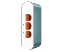 Onchdbfhuu 2.5G High Speed Ethernet Splitter 1 PoE in Multi-Port Out Network Switch Type-C Power Plug & Play