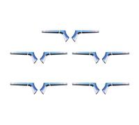 Onchdbfhuu 20Pcs ABS Chrome Side Rearview Mirror Strip Cover Trims Sticker for 2021 2022 RHD