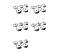 Onchdbfhuu 25X Anchor Plate Adhesive Security Plate with Slot for Cables to Lock Down Laptops, Tablets, Monitors, Smart Phone