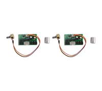 Onchdbfhuu 2Pcs Computer Case Miner Fan Speed Controller 8-Channel Fan Hub PWM High-Power Violent Fan Controller DC12V