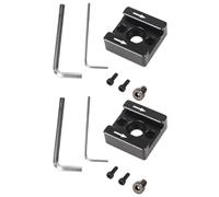 Onchdbfhuu 2Set 1/4 Thread Cold Hot Shoe Mount Adapter for DSLR Camera Cage Rig/Flash/LED Light/Microphone/Monitor Mounting