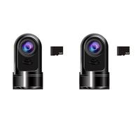 Onchdbfhuu 2X 1080P HD 360° Rotating Mini ADAS Dashcam, Car Dash Camera with 32GB Card, 24H Parking Mode/Night Vision