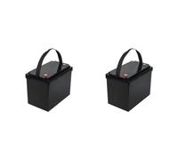 Onchdbfhuu 2X 12V70Ah Storage Box 12V 70Ah Battery Case for NCM LiFePO4 Cell 12.8V 80Ah 100Ah 24V 36V 48V for DIY Solar System A