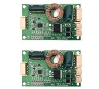 Onchdbfhuu 2X 14-65 Inch LED LCD Backlight TV Universal Boost Constant Current Driver Board Converters Full Bridge Booster Adapter