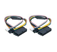 Onchdbfhuu 2X 24 Pin to 6 Pin PCI-E ATX Main Power Adapter Cable for Z230 Z220 SFF Workstation Motherboard