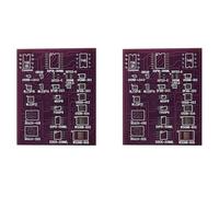 Onchdbfhuu 2X 25-in-1 SMD to DIP8 Universal Adapter,22-in-1 SMD Adapter,4-Layer PCB,for SOIC8/16 SOP8 DFN8 USON8 DFN8 SOT5 SOT6