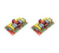 Onchdbfhuu 2X 250W Crossover Module 2 High 2 Medium and 1 Low Five Crossover Hifi Hi-Fi Home Theater Audio Crossover Accessories