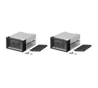 Onchdbfhuu 2X 3.5 Inch HDD Cage Rack Hard Driver Tray Hard Drive Cage Support 3 HDD Hard Disks