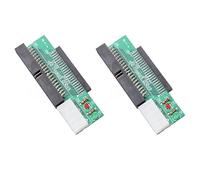 Onchdbfhuu 2X 44Pin 2.5 Inch Ide to 3.5 Inch Ide 40Pin Interface Hard Disk Drive HDD Converter Adapter for Laptop Desktop Pc