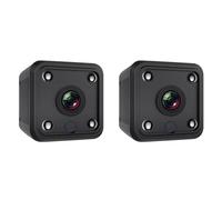 Onchdbfhuu 2X 4K 1080P HD Surveillance Camera Indoor WiFi Camera Live Transmission Mobile Phone App Camera Indoor with Battery A