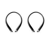 Onchdbfhuu 2X 5.0 Bluetooth Headset with Retractable Earplugs and Noise-Cancelling Microphone, Suitable for Home