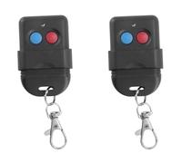 Onchdbfhuu 2X 8 Dip Switch 330Mhz Smart Copy Remote Control Fixed Code 2 CH Duplicator for Gate Garage Door Opener or Alarm System