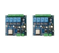 Onchdbfhuu 2X AC 220V/DC 5-30V Power Supply WIFI Bluetooth BLE Four-Way Relay Module -WROOM Development Board 1/O Port