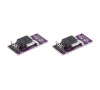 Onchdbfhuu 2X ACS758 ACS758LCB-050B Current Module Linear Hall Current Sensor PFF-T Current Detection 3-5V 50A