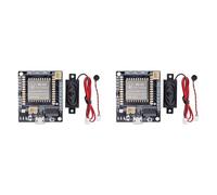 Onchdbfhuu 2X AI Voice Recognition Module Kit Intelligent Offline Sound Control Development Board with 2MB Flash for Smart Home