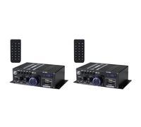 Onchdbfhuu 2X Ak380 800W 12V Power Amplifier Bluetooth Stereo Home Car Audio Amp Music Player Car Speaker Class D FM USB/SD
