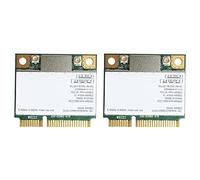 Onchdbfhuu 2X AR9462 AR5B22 WB222 Half Mini PCIe 300Mbps+Bluetooth4.0 WLAN Wifi Wireless Card