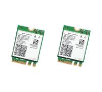 Onchdbfhuu 2X AX200 AX200NGW Network Card M.2 NGFF WiFi Card Bluetooth 5.0 WiFi 6 2.4G/5G 802.11Ac/Ax WiFi Wireless Adapter Card