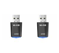 Onchdbfhuu 2X AX900 WiFi6 Adapter 900Mbps USB WiFi Bluetooth Network Card 2.4G/5Ghz WiFi Adapter 802.11ax for Laptop Win 7 10 11
