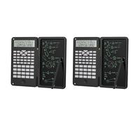 Onchdbfhuu 2X Calculator, Scientific Calculators 12-Digit Calculator Writing Tablet, Foldable Financial Calculator